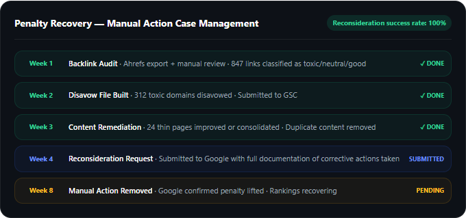 Penalty Recovery